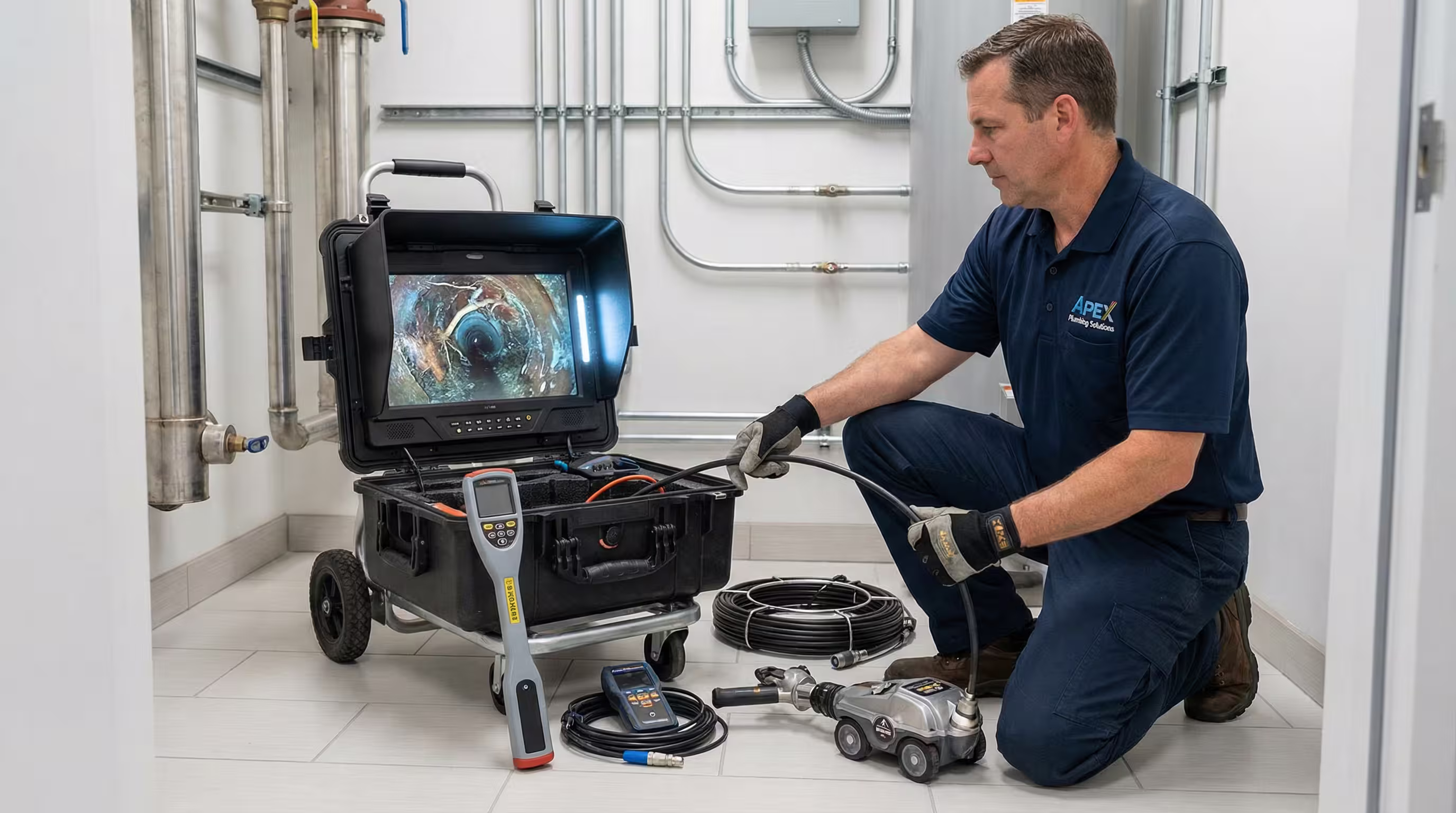 Câmera de vídeo inspeção